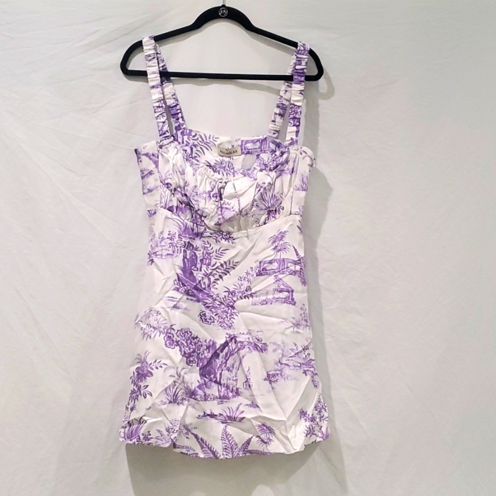 Nicholas Simie Peasant Mini Dress
